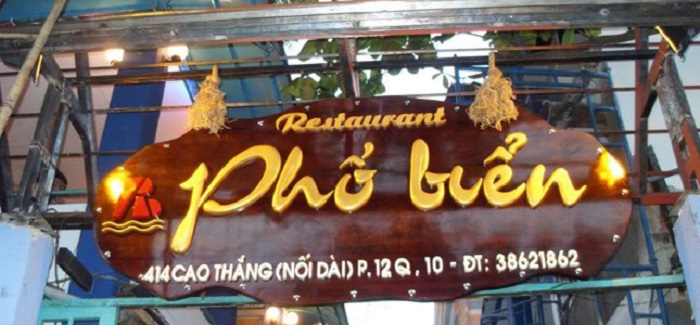 mẫu bảng hiệu bằng gỗ 1