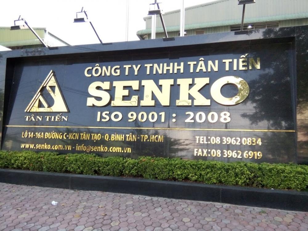 bảng hiệu cơ khí bằng chữ nổi