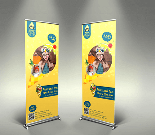 mẫu standee 15
