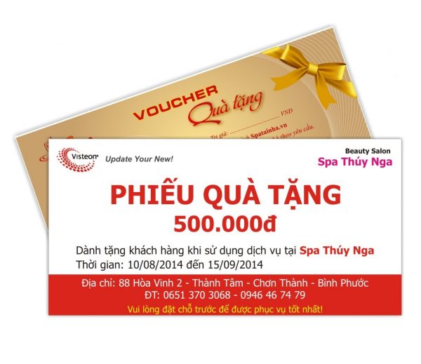 phiếu giảm giá vourcher