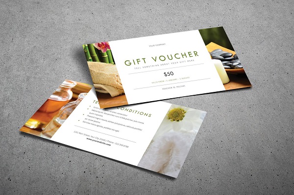 Mẫu Voucher phiếu giảm giá