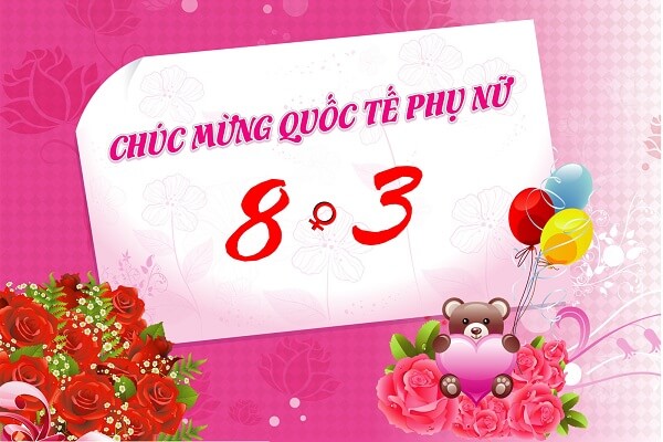 mẫu Backdrop ngày 8/3