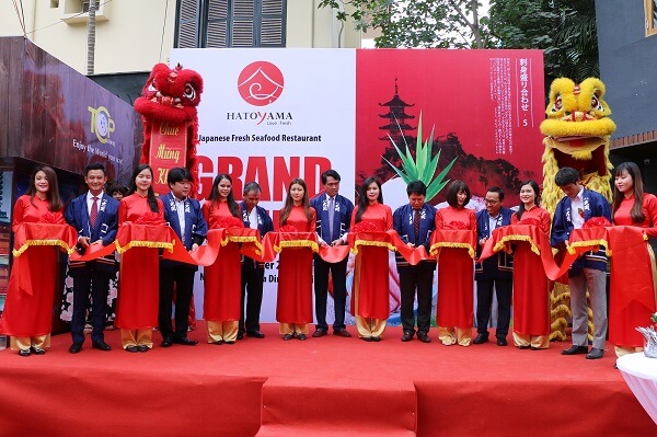 Mẫu Backdrop khai trương