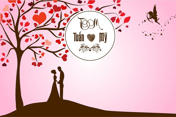 mẫu Backdrop đám cưới