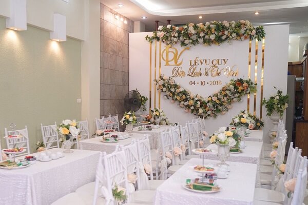 mẫu Backdrop đám cưới