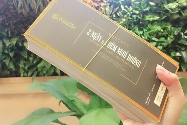 mẫu voucher khách sạn, du lịch