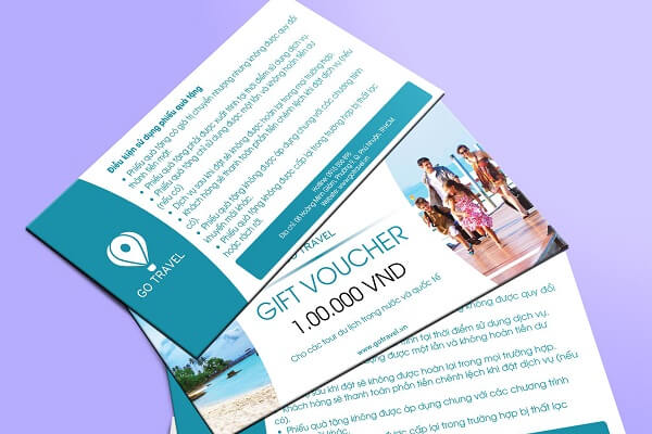mẫu voucher khách sạn, du lịch