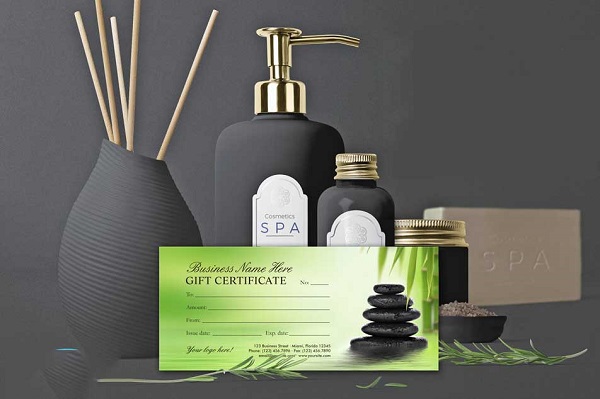 Mẫu voucher spa