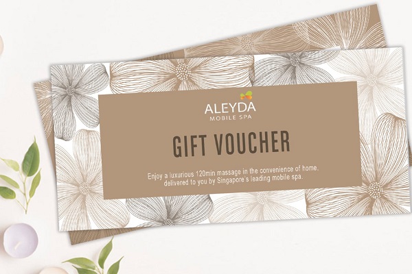 Mẫu voucher spa