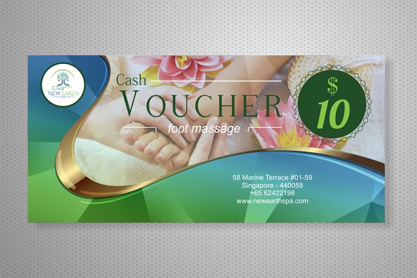 Mẫu voucher spa