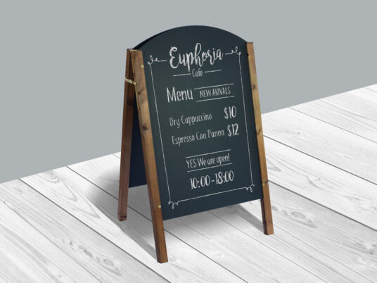 kích thước menu