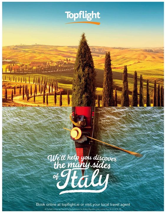  Mẫu poster du lịch Ý