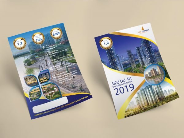 Mẫu tờ rơi bán đất, bất động sản