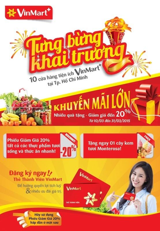 Mẫu tờ rơi khuyến mãi, giảm giá