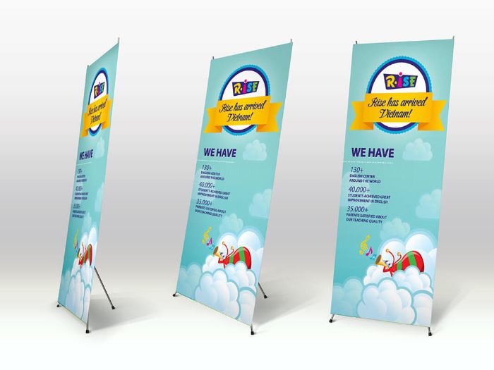 Để có standee đẹp cần tuân theo các quy chuẩn về thiết kế