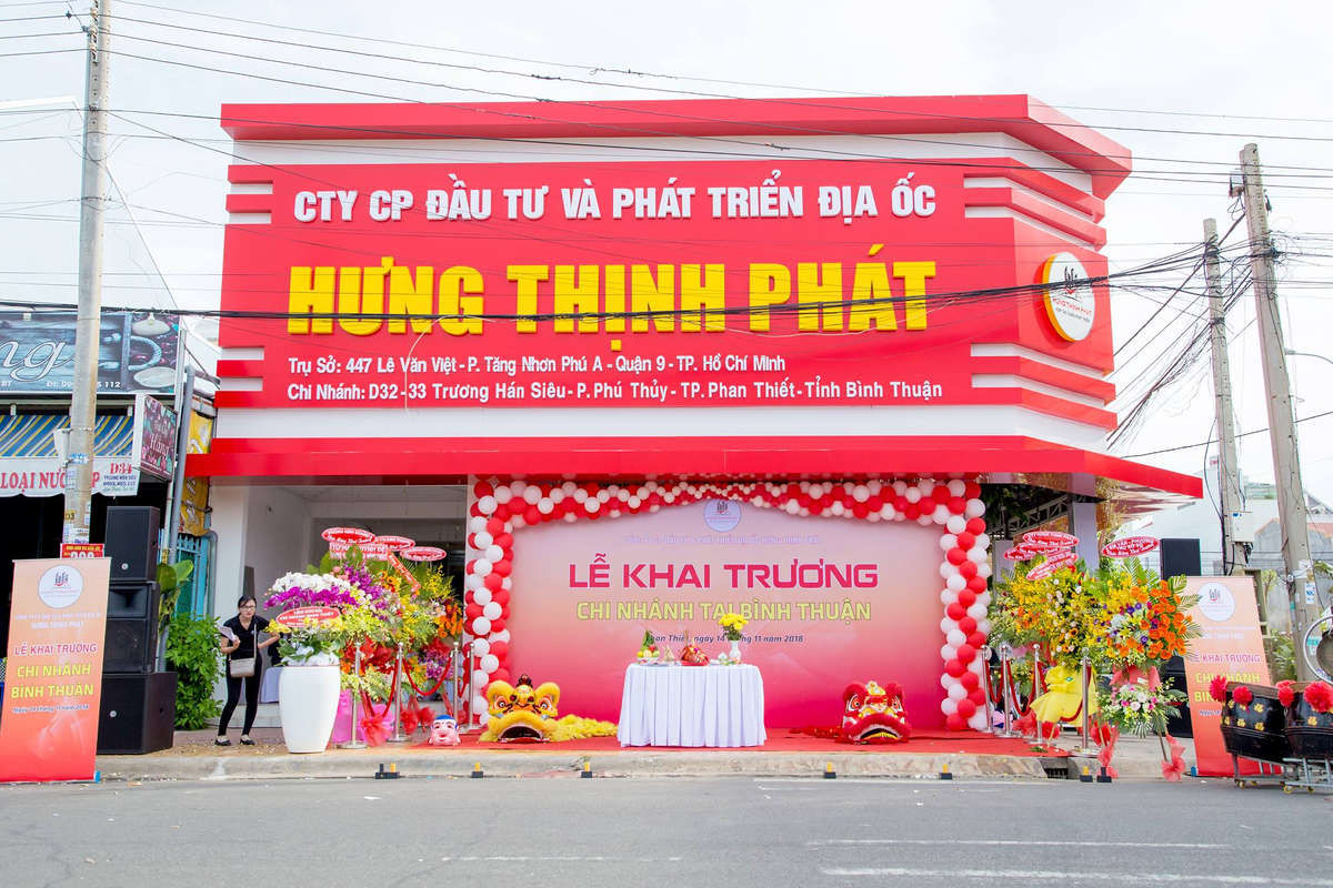 Mẫu bảng hiệu mua bán nhà đất Hưng Thịnh Phát