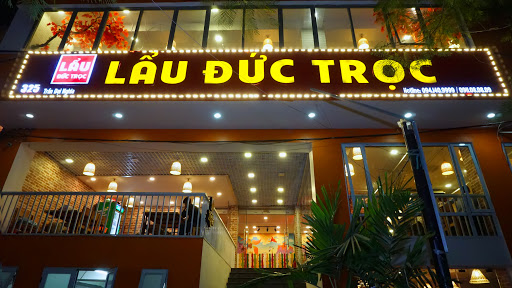 Mẫu bảng hiệu nhà hàng đẹp - Lẩu Đức Trọc