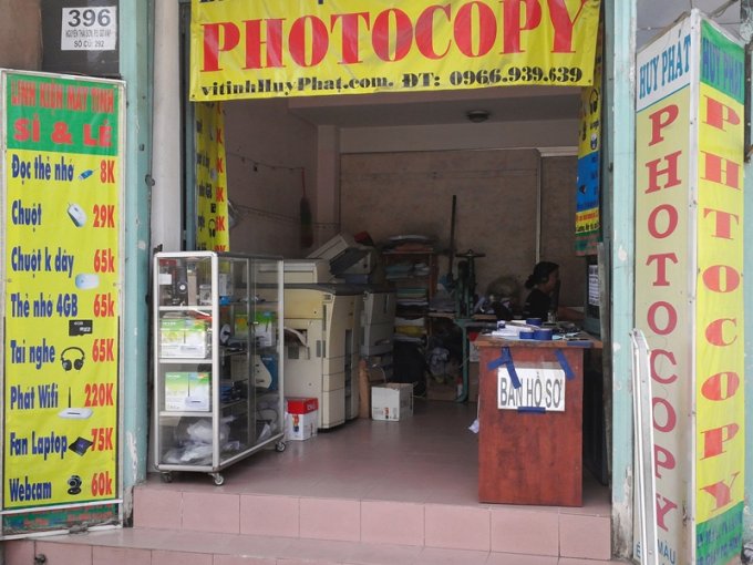 Mẫu bảng hiệu photocopy Huy Phát