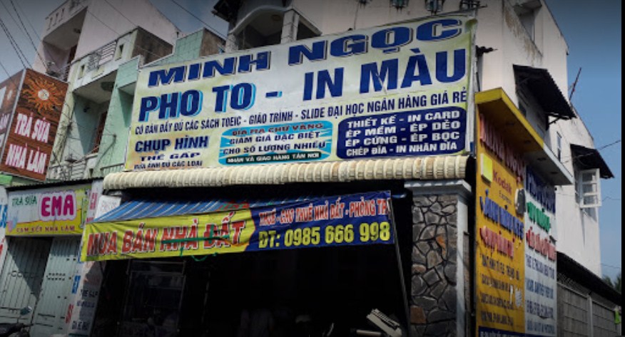 Mẫu bảng hiệu photocopy Minh Ngọc