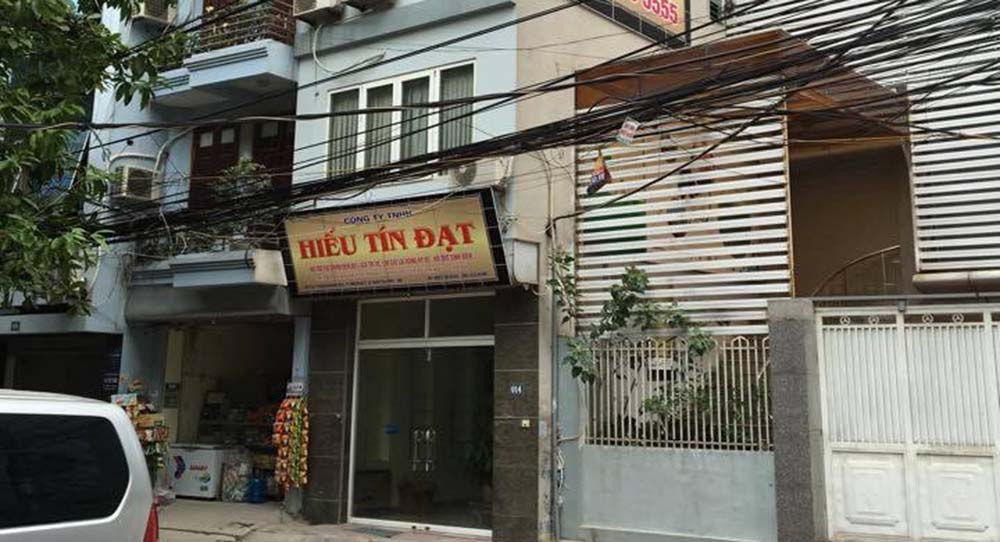 Mẫu bảng hiệu dịch vụ cầm đồ Hiếu - Tín - Đạt