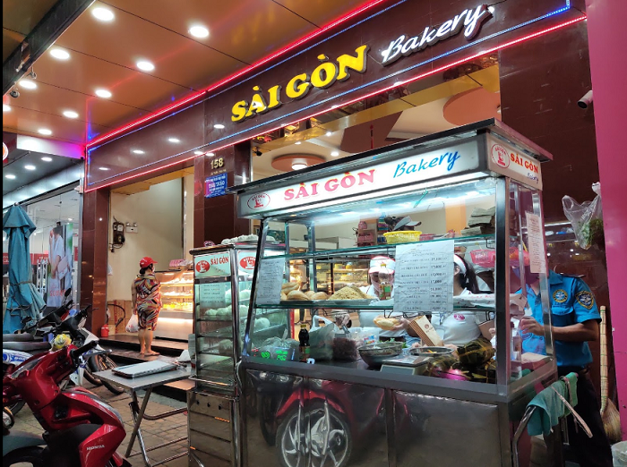 Mẫu bảng hiệu bánh kem - Sài Gòn Bakery