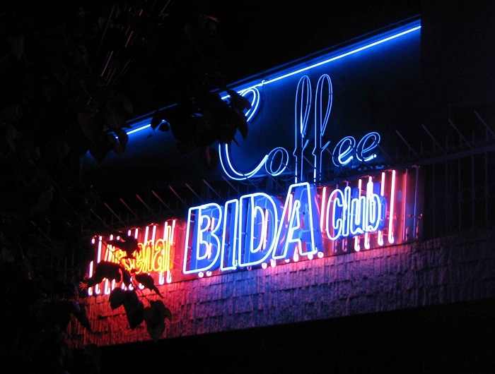 Mẫu bảng hiệu bida đẹp - Coffee Bida Club