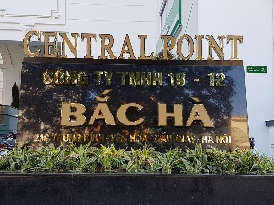 Mẫu bảng hiệu công ty TNHH Bắc Hà