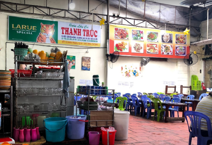 Mẫu bảng hiệu quán nhậu Thanh Trúc