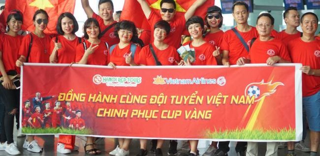 Băng rôn cổ vũ bóng đá đội tuyển U23 Việt Nam