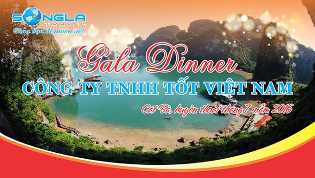 Băng rôn du lịch về mùa hè sôi động của Visaho