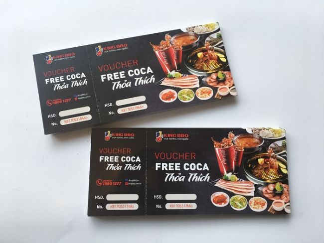 Voucher nhà hàng King BBQ free coca