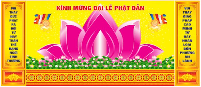 Băng rôn thiết kế cho sự kiện đại lễ