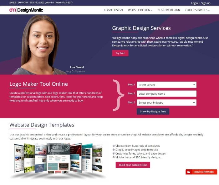 Nếu bạn muốn tìm một trang website chỉ cần thiết kế mổ vài bước đơn giản thì Business Card Land sẽ là sự lựa chọn hợp lý