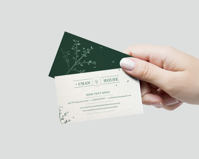 Khi thiết kế card visit logo là yếu tố quan trọng cần được làm nổi bật